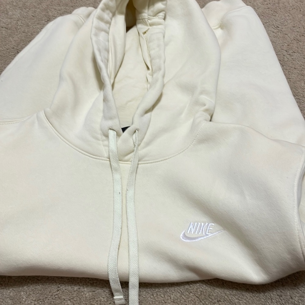Yellow Nike hoodie